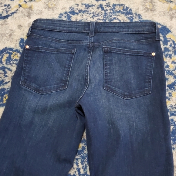 Anthropologie Pilcro And The Letterpress Stet Flare Jeans Dark Wash 28 - Picture 8 of 8